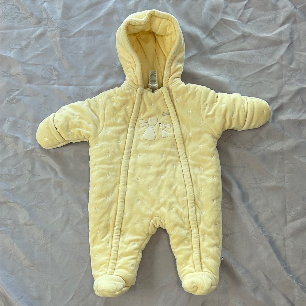 Kids 9M Absorba Cream Snowsuit